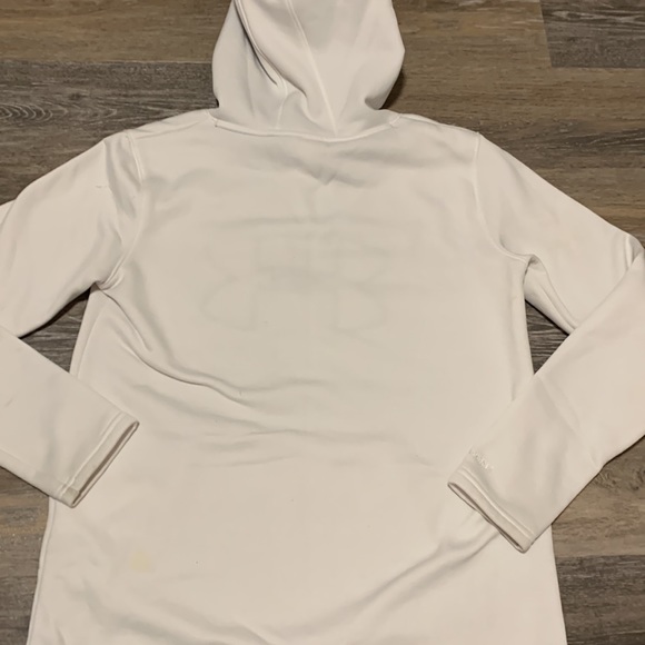 White Under Armour Hoddie - Picture 4 of 5